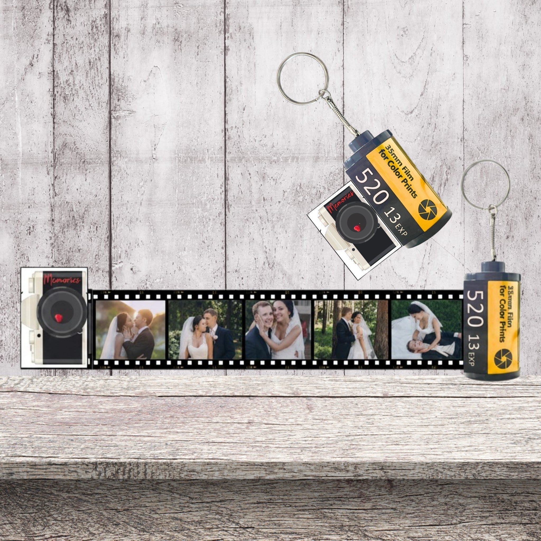 Filmstrip Keychain