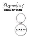 Custom Circle Metal Keychain
