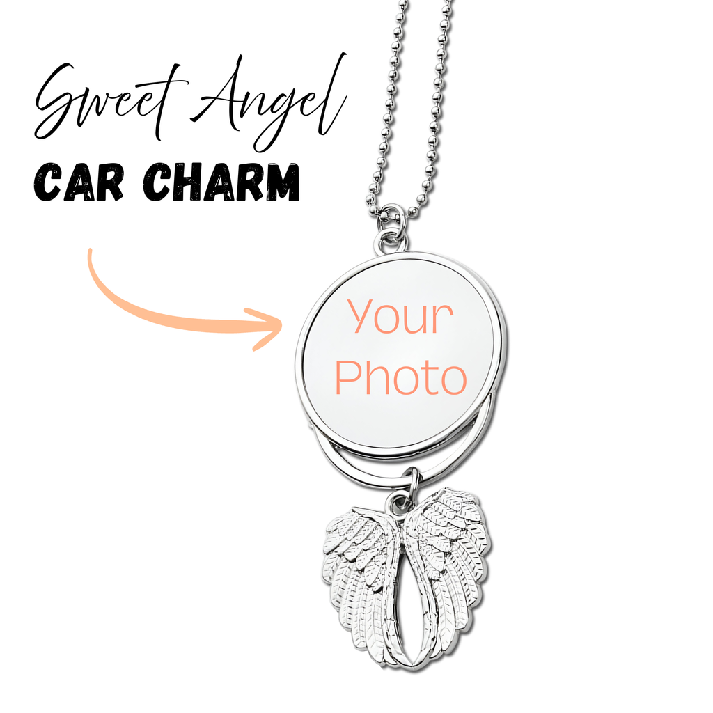 Sweet Angel Memorial Car Charm