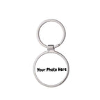 Custom Circle Metal Keychain