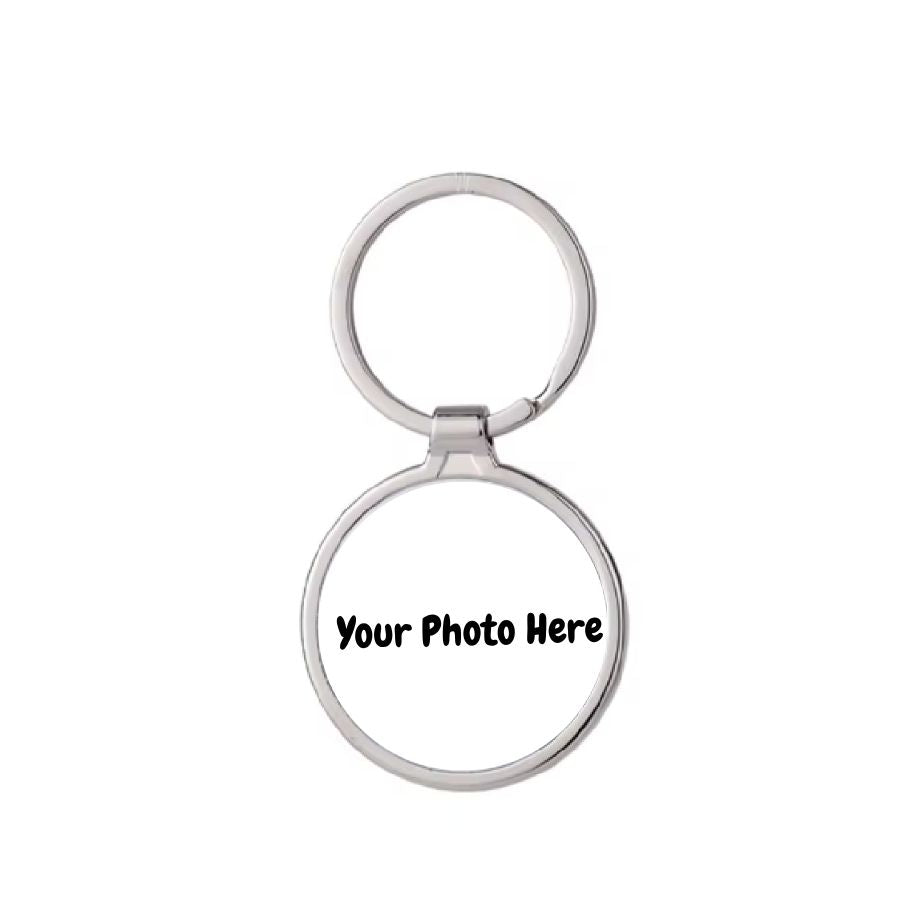 Custom Circle Metal Keychain