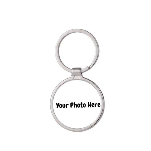Custom Circle Metal Keychain