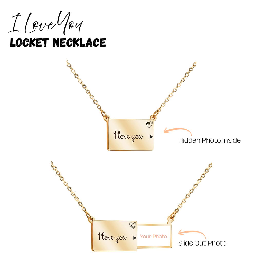 I Love You Necklace