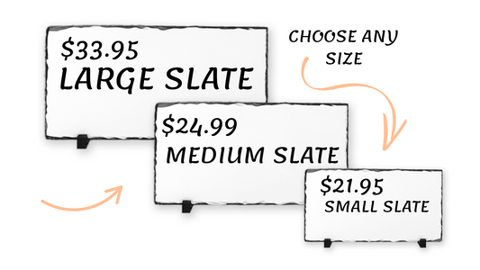 Personalized Photo Slate