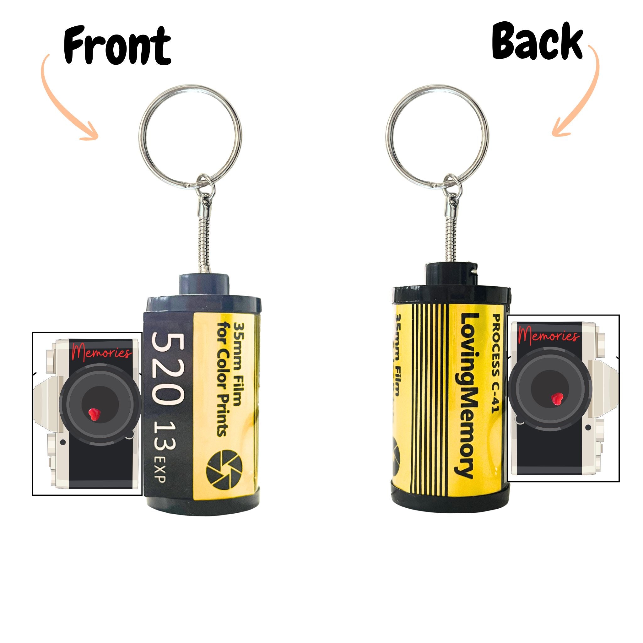 Filmstrip Keychain