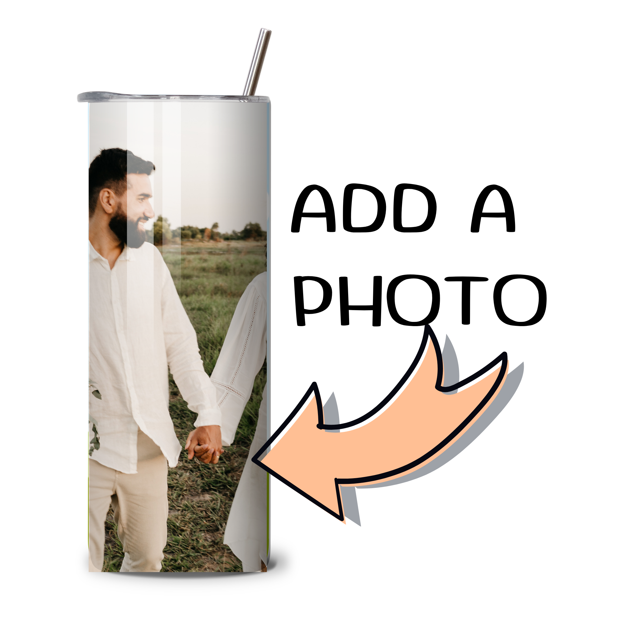 Custom Tumbler-20 oz. Skinny