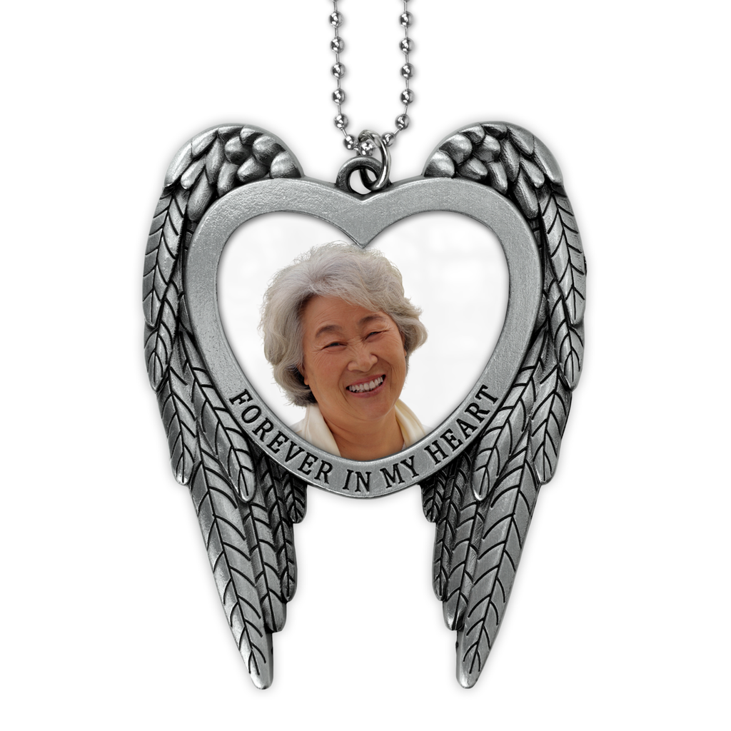 Forever In My Heart Memorial Car Charm