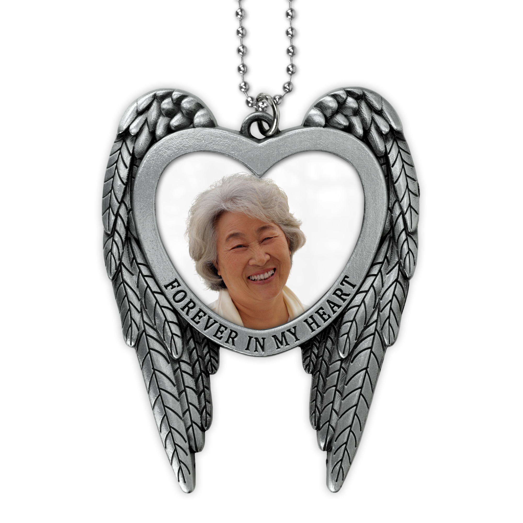 Forever In My Heart Memorial Car Charm