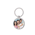 Custom Circle Metal Keychain