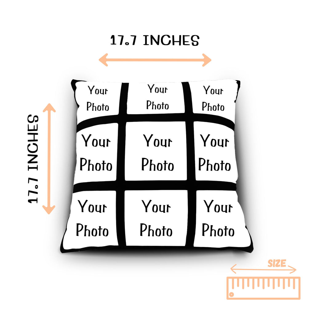 Personalized Pillowcase-9 Photo Panels