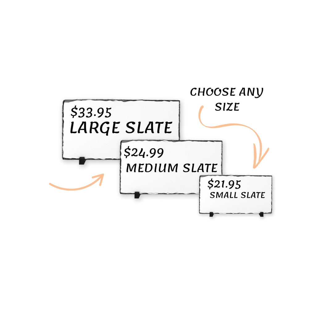 Personalized Photo Slate