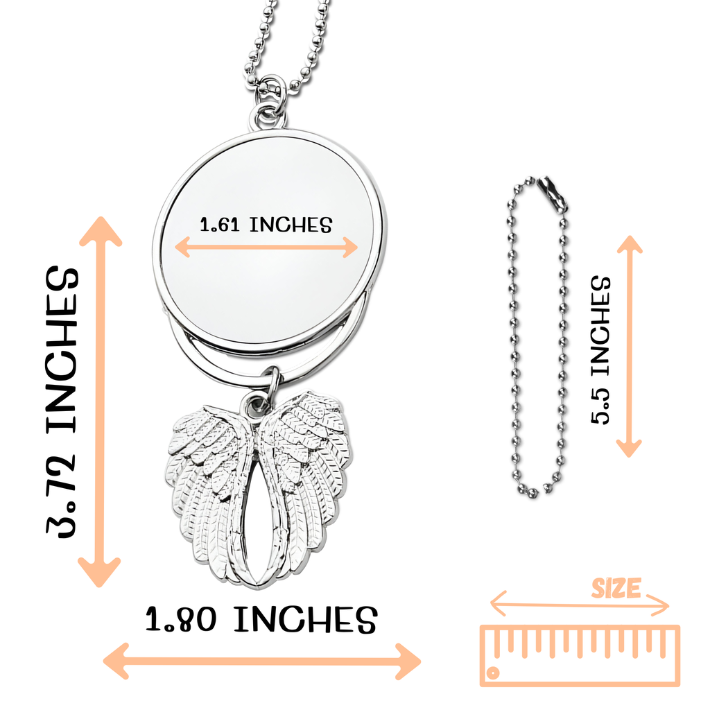 Sweet Angel Memorial Car Charm