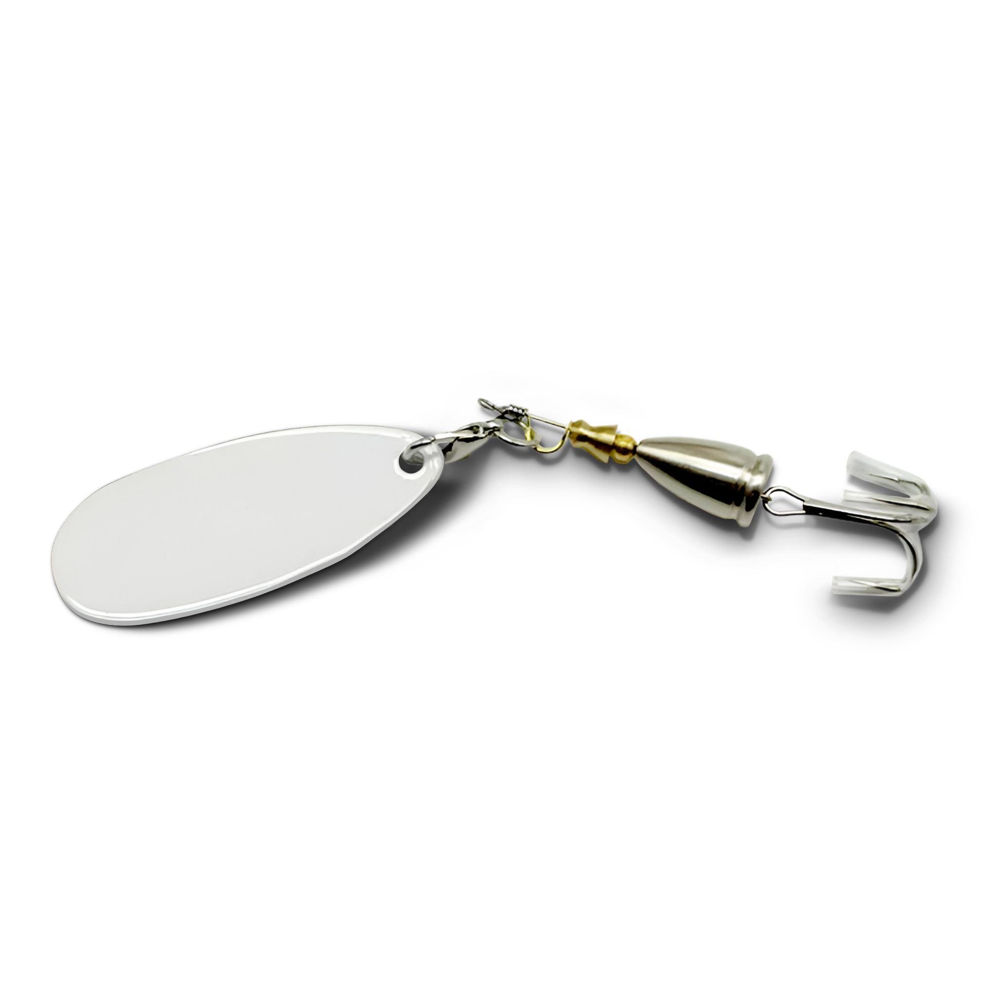 Personalized Fishing Lure, Inline Spinner With Spoon Blade, Add photos and or name