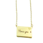 I Love You Necklace
