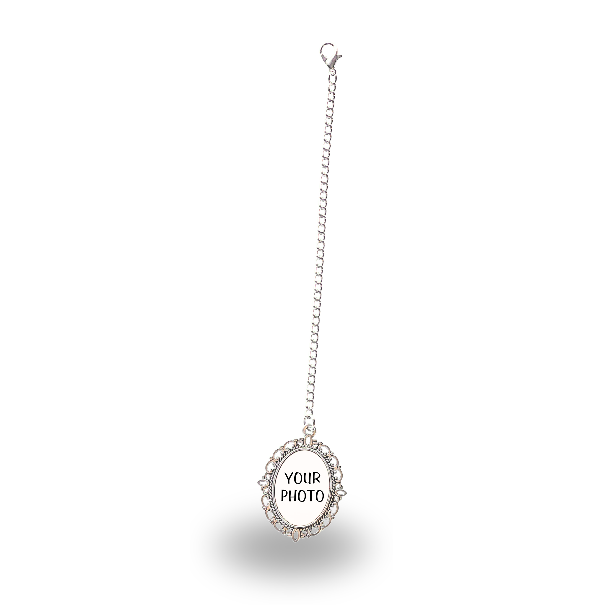 Memorial Photo Bouquet Charm