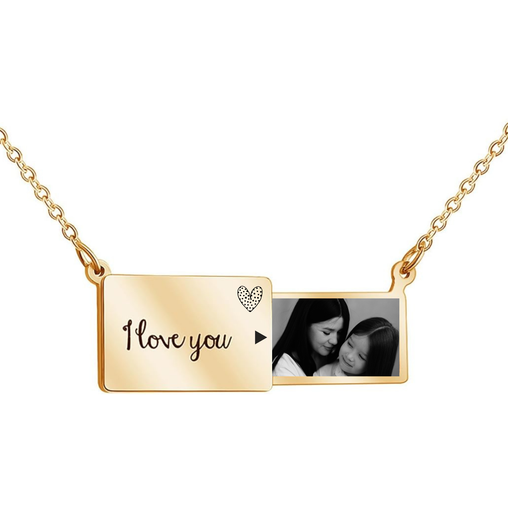 I Love You Necklace