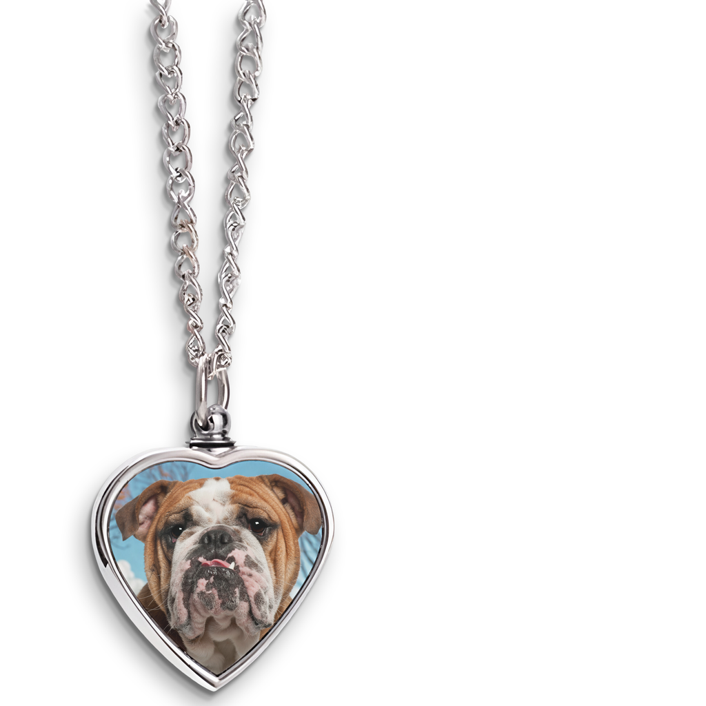 Urn Heart Necklace