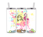 Salty Beach-20 oz. Skinny Straight Tumbler